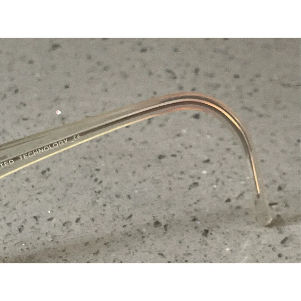 EASYCLIP EYEWEAR P6025 Eyeglasses Frames ONLY 46-16-130 Black Flex Hinge
